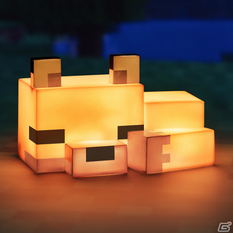 「Minecraft」キツネの表情に癒やされるルームライトなど3種の海外公式グッズが日本初上陸！予約販売も開始の画像2