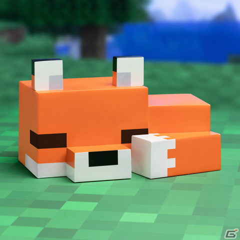 「Minecraft」キツネの表情に癒やされるルームライトなど3種の海外公式グッズが日本初上陸！予約販売も開始の画像3
