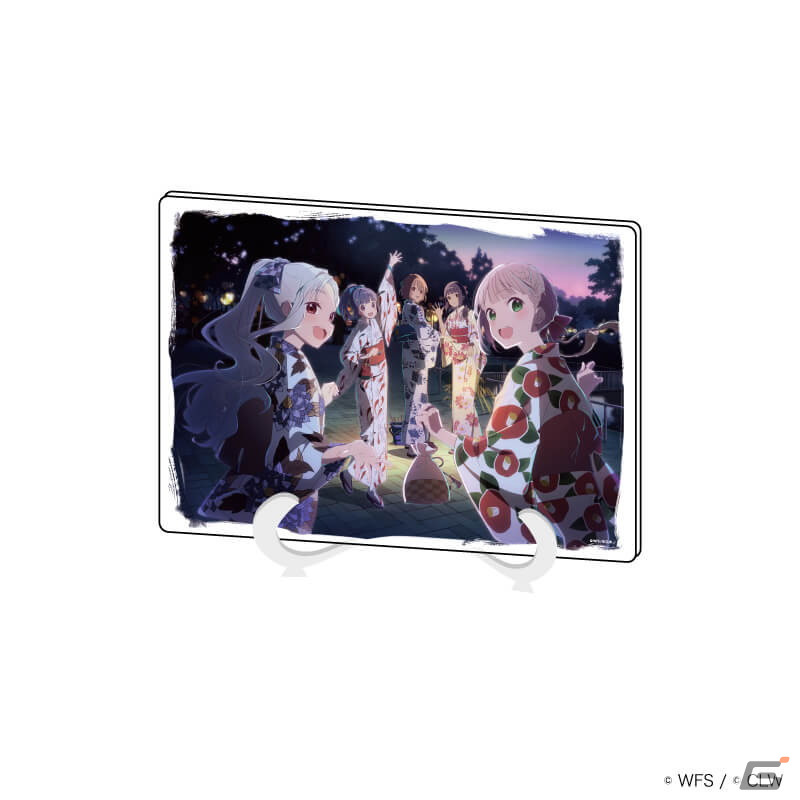 ららマジ」器楽部のメンバーたちが浴衣を着た描き下ろし＆ミニキャラ