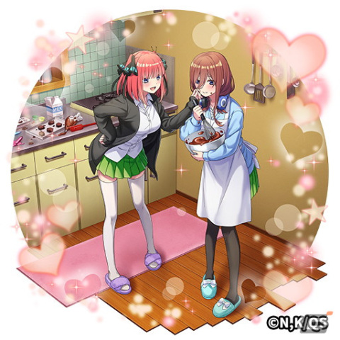 「逆転オセロニア」でTVアニメ「五等分の花嫁」とのコラボを開催！好きな「すやすやキャラ」と交換できる「いつつごメダル」をプレゼントの画像9