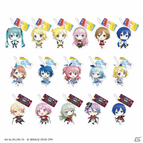 「プロセカ」セガ ラッキーくじVol.2＆Vol.3の再販が決定！村上ゆいち氏描き下ろしのデフォルメイラストグッズがラインナップの画像12