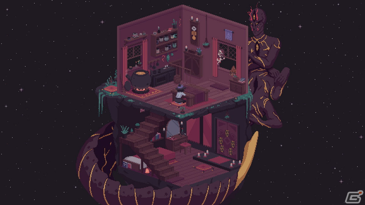 自作の占いカードで物語を読み解くアドベンチャー「The Cosmic Wheel Sisterhood」がSwitch/Steamで配信開始！の画像2