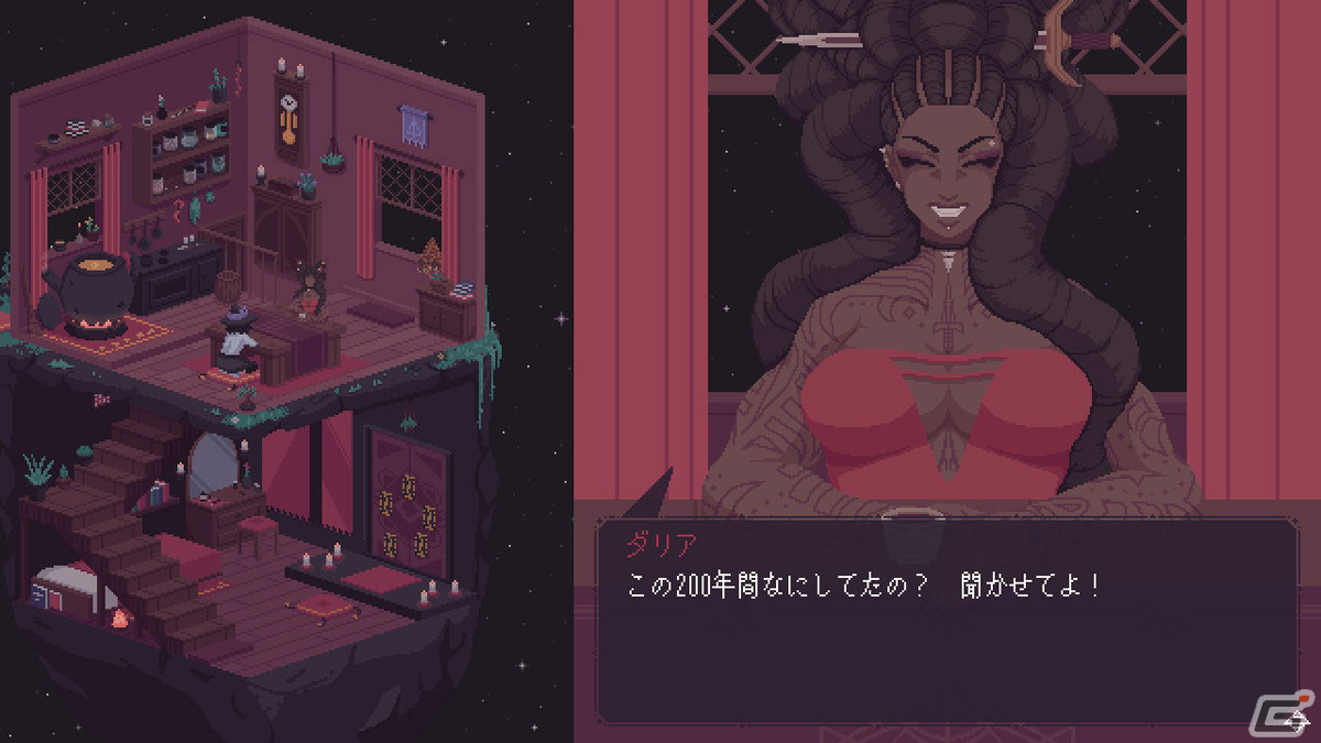 自作の占いカードで物語を読み解くアドベンチャー「The Cosmic Wheel Sisterhood」がSwitch/Steamで配信開始！の画像3