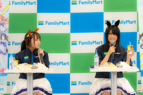 「ウマ娘」×ファミマコラボ第2弾の発表イベントをレポート！真野美月さん、春川芽生さんが食レポや手書きPOP対決に挑戦の画像29