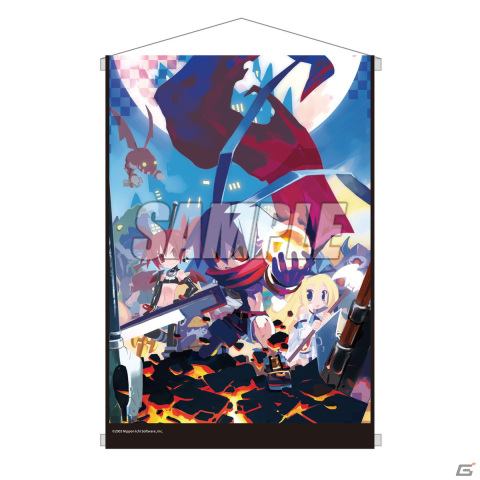 「魔界戦記ディスガイア」シリーズのオンラインくじが発売！原田たけひと氏によるイラストタペストリーやデフォルメキャラのアクスタなどが登場の画像2