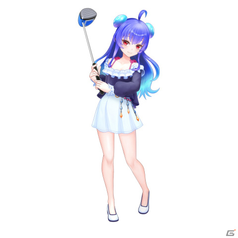 「白猫GOLF」にノア（CV：水瀬 いのり）の新ウェア「大人びた休日」が登場！「Summer GOLFES'23」キャンペーン第3弾も開催中の画像3