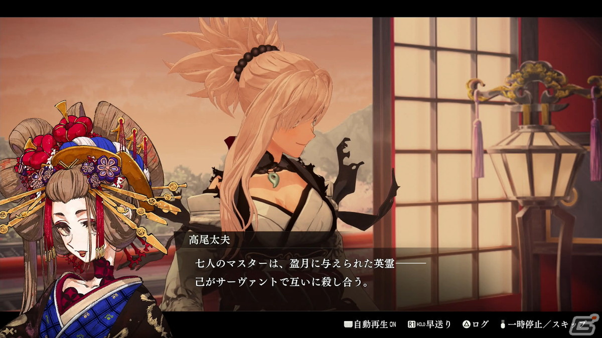 「Fate/Samurai Remnant」プレビュー版をプレイ！あの王（？）が縮緬問屋の若旦那として登場の画像33