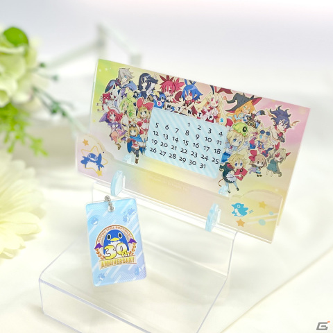 「日本一ソフトウェア 30周年コンセプトストア in マルイ」にて初出しとなるアクリル万年カレンダーやプリニーアイマスクなどの情報が公開！の画像4