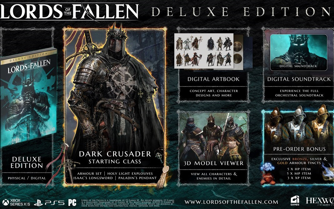 「ロード オブ ザ フォールン」がgamescom 2023に出展！未公開エリアのライブ・ウォークスルーやトレーラー映像を公開