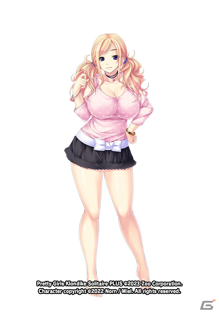 「Pretty Girls Klondike Solitaire PLUS」が配信！クールな美女からツンデレお嬢様まで11名の美少女とソリティアで勝負しようの画像15