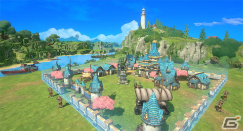 「二ノ国：Cross Worlds」街づくりと育成を楽しめる「キングダムタウン」が実装！オブジェクトを建設しバフやアイテムを獲得しようの画像3