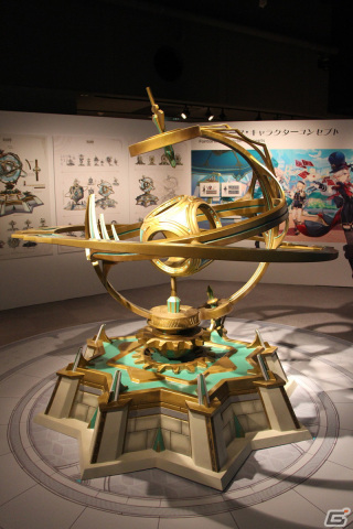 「原神」ゲームアート展覧会レポート：フォンテーヌの原画やキャラの設定画など貴重な資料が盛りだくさん！の画像10