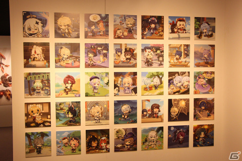 「原神」ゲームアート展覧会レポート：フォンテーヌの原画やキャラの設定画など貴重な資料が盛りだくさん！の画像7