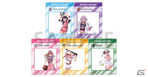「グリッドマン ユニバース ゲマくじ」が8月25日よりゲーマーズで販売！スポーツをテーマにした新規描き下ろしイラストを使用の画像6