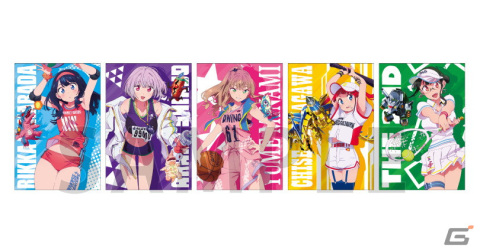 「グリッドマン ユニバース ゲマくじ」が8月25日よりゲーマーズで販売！スポーツをテーマにした新規描き下ろしイラストを使用の画像8