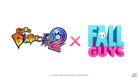 「スーパーボンバーマン R 2」と「Fall Guys」のコラボが決定！ジェリービーン風の“ビーンボンバー”が登場の画像2