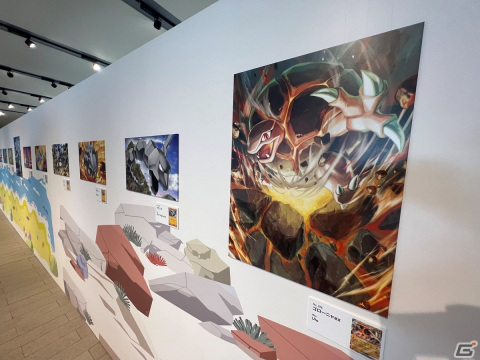 ポケモンカードアートの展覧会「Pokémon Card Art Walk in Yokohama Minatomirai」に花で作られた巨大なリザードンのカードが登場！の画像16