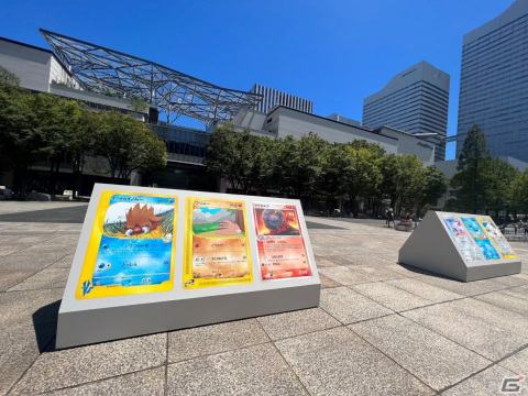 ポケモンカードアートの展覧会「Pokémon Card Art Walk in Yokohama Minatomirai」に花で作られた巨大なリザードンのカードが登場！の画像6