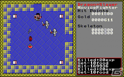 「ザナドゥ（X1版）」がプロジェクトEGGにて配信！日本ファルコムから1985年にリリースされたアクションRPGの画像2