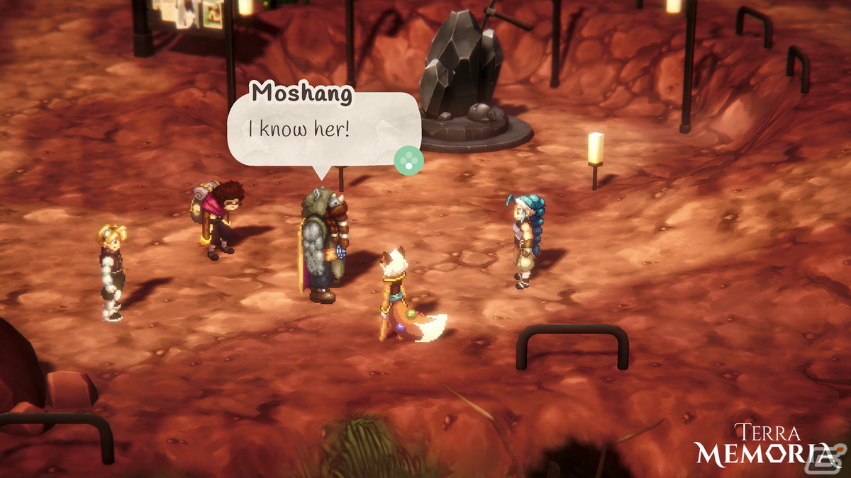 3Dとドット絵によるビジュアルが魅力のRPG「Terra Memoria」のゲームプレイトレーラーが公開！の画像10