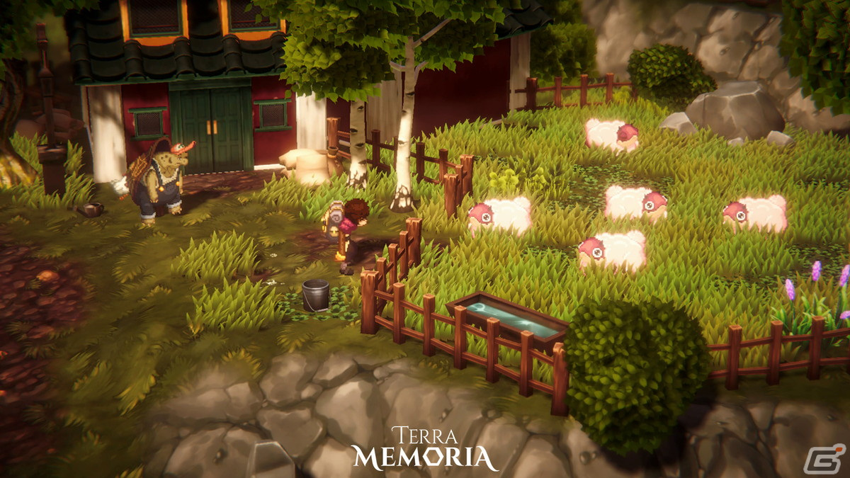 3Dとドット絵によるビジュアルが魅力のRPG「Terra Memoria」のゲームプレイトレーラーが公開！の画像2