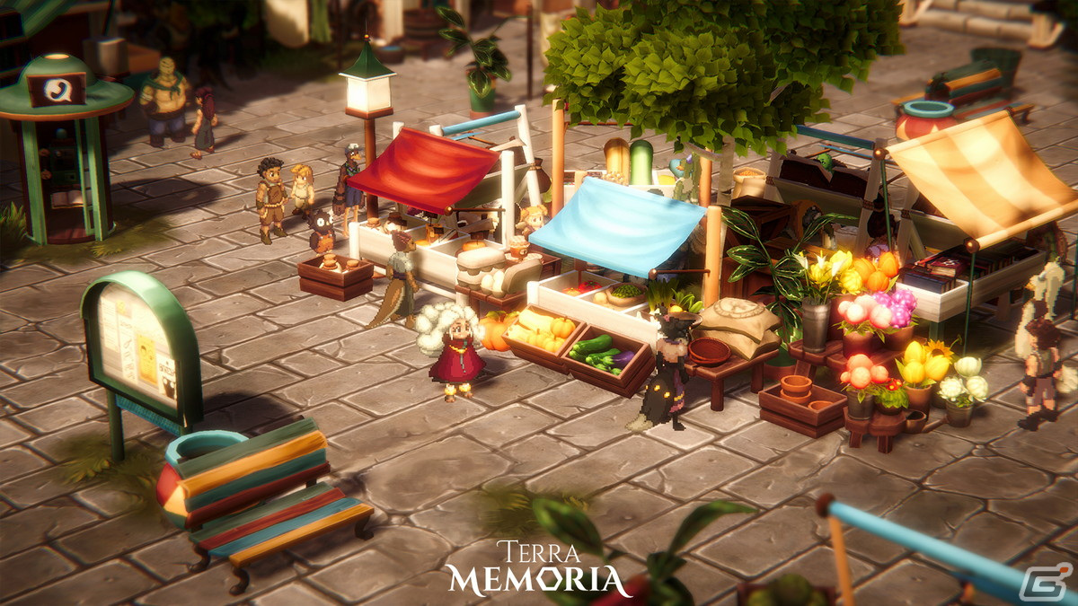 3Dとドット絵によるビジュアルが魅力のRPG「Terra Memoria」のゲームプレイトレーラーが公開！の画像3