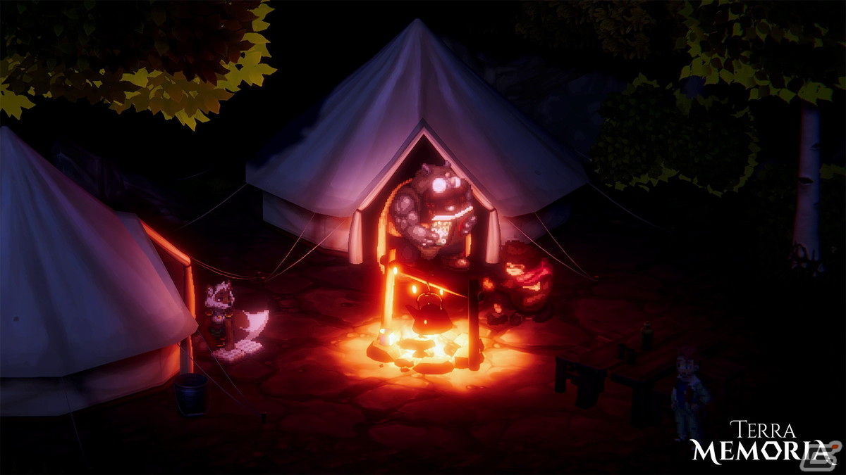 3Dとドット絵によるビジュアルが魅力のRPG「Terra Memoria」のゲームプレイトレーラーが公開！の画像6