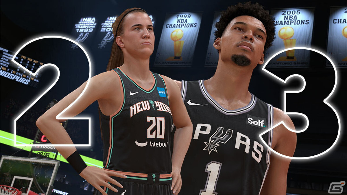 NBA 2K24」PS5/Xbox Series X|S版の「マイNBA」と「The W」の情報が