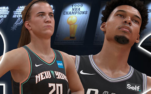 NBA 2K24」PS5/Xbox Series X|S版の「マイNBA」と「The W」の情報が