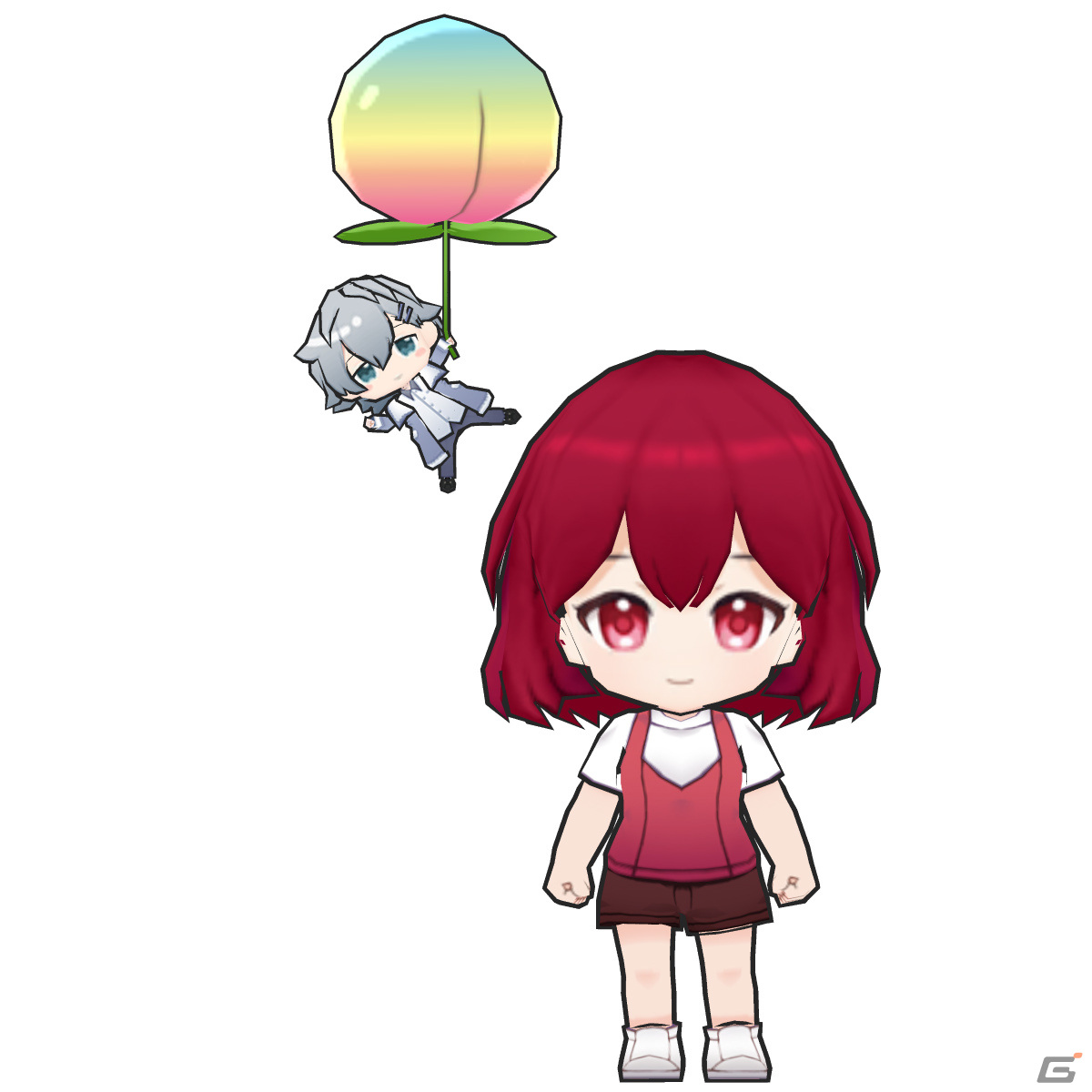 「脱獄ごっこPRO」カラフルピーチとのコラボスキンにのあさん＆ヒロさんが登場！推しコーディネートにチャレンジしようの画像9