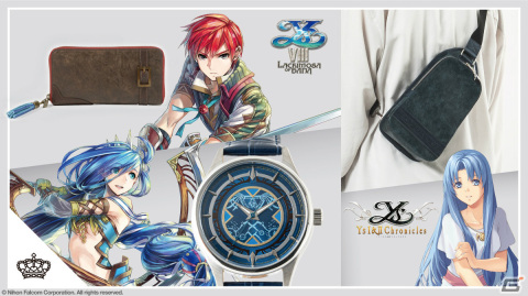 「イース」シリーズとSuperGroupiesが初コラボ！アドルやダーナ、フィーナをイメージしたアイテムが登場の画像1