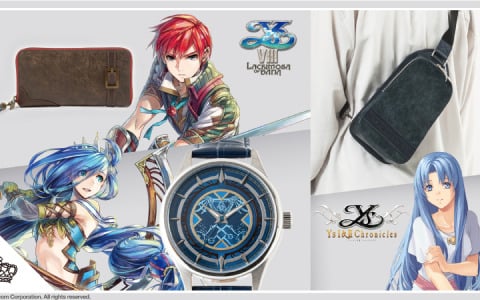 「イース」シリーズとSuperGroupiesが初コラボ！アドルやダーナ、フィーナをイメージしたアイテムが登場