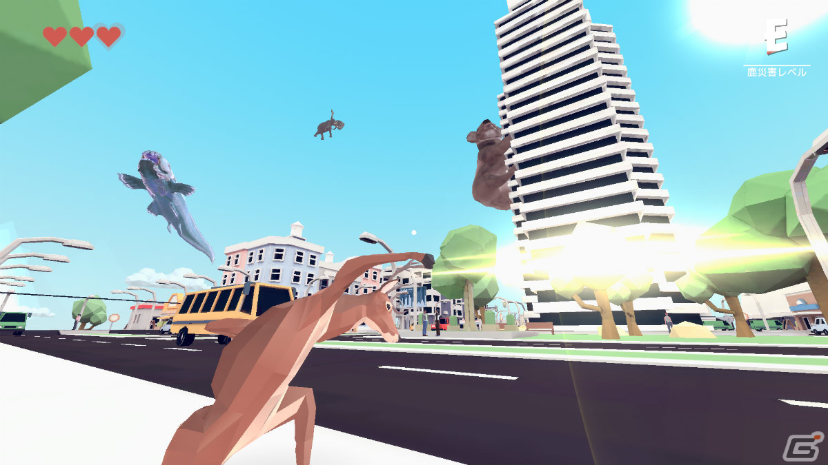 「ごく普通の鹿のゲーム DEEEER Simulator」Epic Games Store版が9月4日に発売！DLC「シカ最終進化パック」も同時リリースの画像2