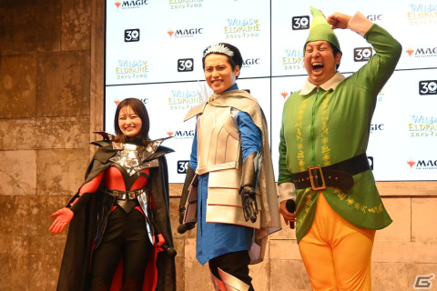 「マジック：ザ・ギャザリング」エルドレインの森のローンチイベントをレポート！井上咲楽さん、レインボーによるコスプレ披露や対戦もの画像12