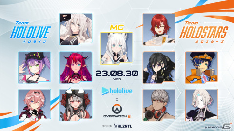 「オーバーウォッチ 2」ホロライブプロダクションが出演するオンラインイベントが8月30日に開催！の画像2