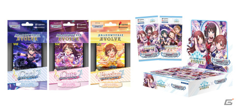 「Shadowverse EVOLVE」×「デレマス」コラボデッキ＆パックが8月25日に発売！ユニットロゴの箔押し仕様カードなどが収録の画像1