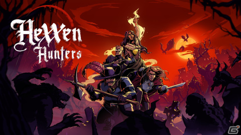 タクティカルRPG「Hexxen: Hunters」の早期アクセスが2024年に開始！巨大な敵と大群で戦略を変えて世界を救えの画像1