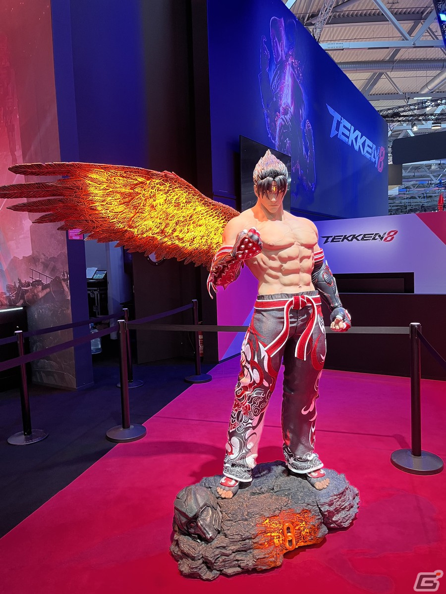 風間仁やキングの等身大立像も！バンナムがgamescom2023に「鉄拳