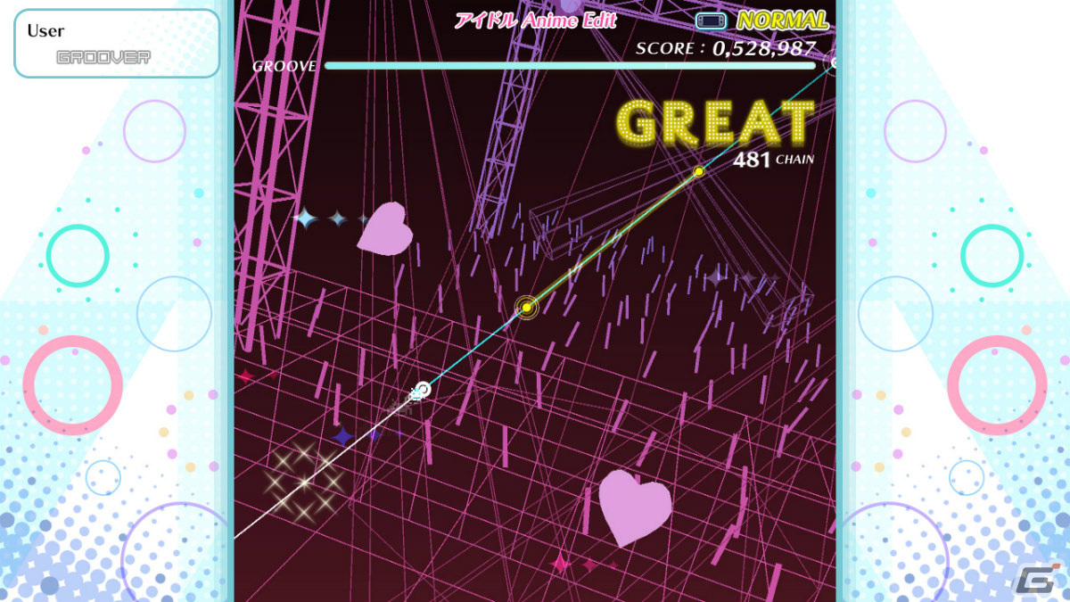 「グルーヴコースター ワイワイパーティー!!!!」のDLC「ヒットソング ＋ VTuber パック 5」が配信！の画像4