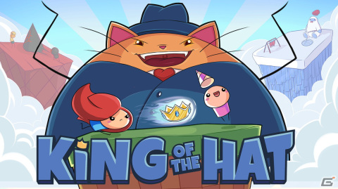 最大4人で楽しめるハイテンポ対戦アクションゲーム「King of the Hat（キング・オブ・ザ・ハット）」のSwitch版が配信開始！の画像1
