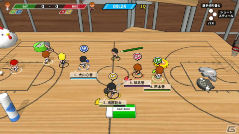 最大4人で手軽にバスケが楽しめる「机でバスケ2」がSwitch/Steamで配信開始！リリース記念セールも実施中の画像3