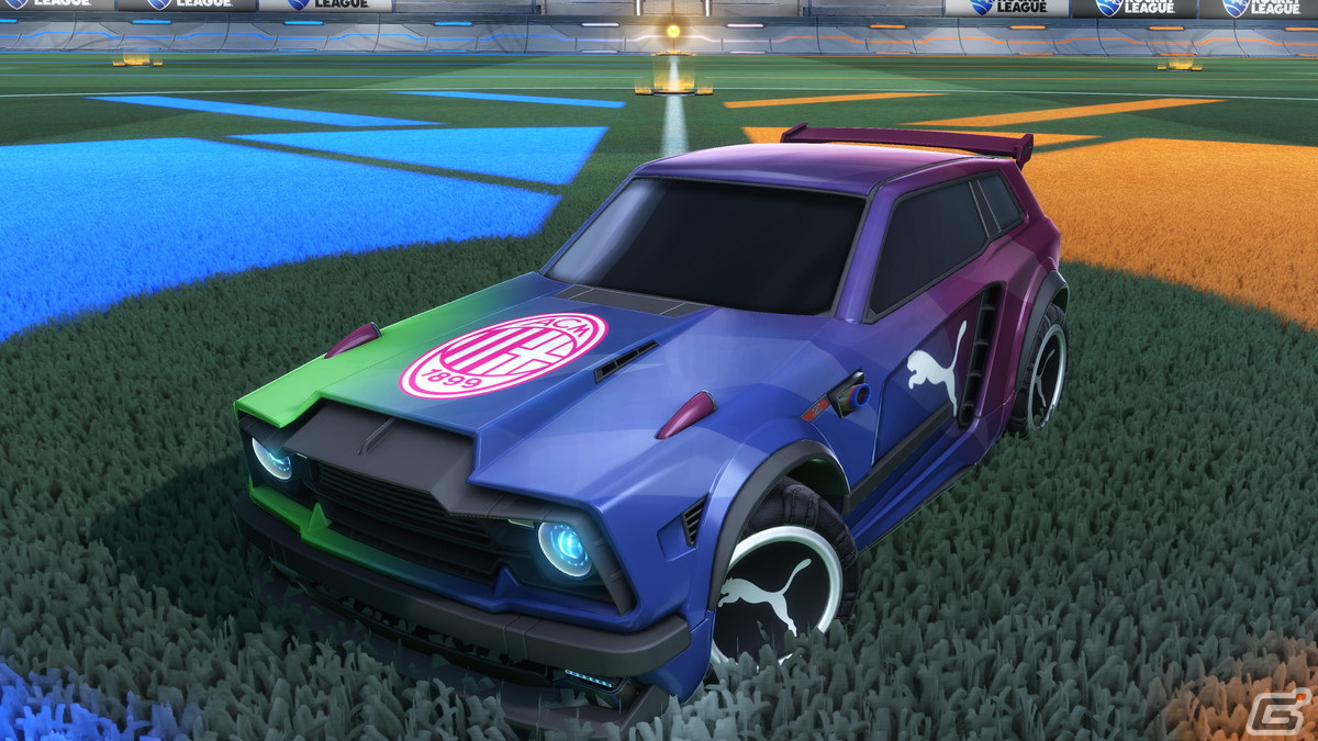 ロケットリーグ」ACミランやマンチェスター・シティなどのPUMA