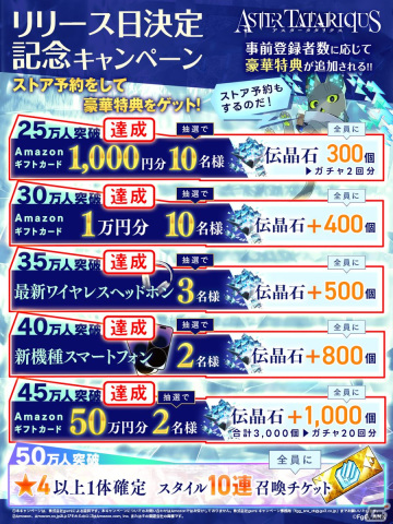 「アスタータタリクス」のサービスは8月28日正午より開始！ファイナルトレーラーも公開の画像3
