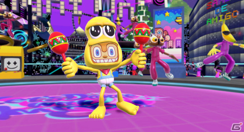 「サンバDEアミーゴ：パーティーセントラル」無料コスチュームDLC「ピーナッツくん」のビジュアルが公開！の画像2