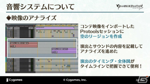ゲーム以外でも最高のサウンドを目指して――世界観と体験を両立させた「グラブルミュージアム」MX4Dシアター制作事例【CEDEC2023】の画像11