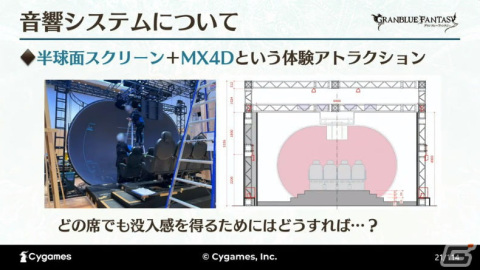 ゲーム以外でも最高のサウンドを目指して――世界観と体験を両立させた「グラブルミュージアム」MX4Dシアター制作事例【CEDEC2023】の画像9