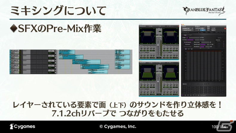 ゲーム以外でも最高のサウンドを目指して――世界観と体験を両立させた「グラブルミュージアム」MX4Dシアター制作事例【CEDEC2023】の画像45