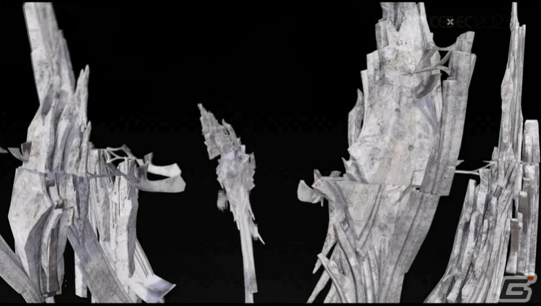 「FFXVI」“斬鉄剣ツール”などさまざまな破壊ツールを紹介――ヴァリスゼアの植生ルールにも迫る【CEDEC2023】の画像36