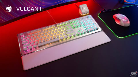 ゲーミングキーボード「Vulcan II」が販売中！高耐久のTITAN IIメカニカルスイッチやパームレストを搭載の画像1