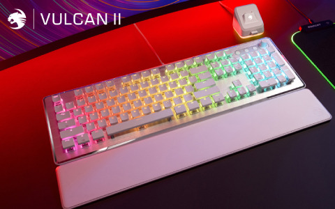 ゲーミングキーボード「Vulcan II」が販売中！高耐久のTITAN IIメカニカルスイッチやパームレストを搭載